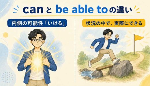 canとbe able toの違い｜過去・未来・使い分けを例文で解説