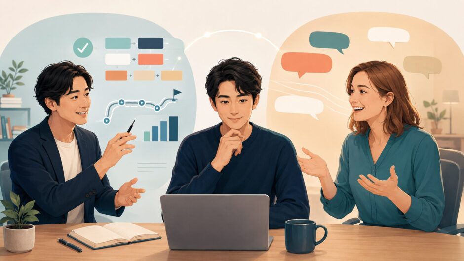 日本人英語コーチとネイティブコーチから異なる役割の支援を受ける英語学習者