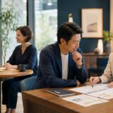 英会話レッスンと学習計画を比較する社会人