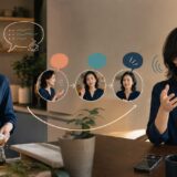 コーヒーを入れながら英語で実況し一日の出来事を3文で再演する社会人女性