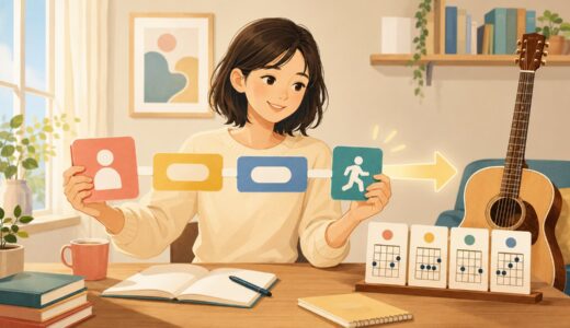 英語は主語と動詞から始める｜4コードで文の骨格を作る練習法