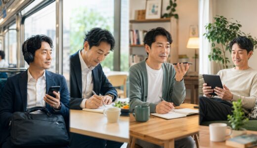 社会人が英語を独学する1週間メニュー｜忙しくても続く進め方