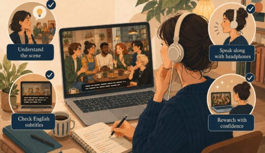 フレンズで英語学習する方法｜初心者向けの見方と正しい進め方