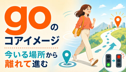 goのコアイメージは「行く」ではない｜状態変化・goとcomeの違いまで解説