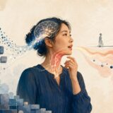 日本語の処理から英語の語順と発声へ橋をかける成人学習者のイラスト