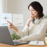 難易度の異なる英語リスニング教材から適切なものを選ぶ学習者