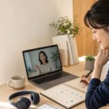 オンライン英会話の受講日と復習日を予定表で調整する初心者