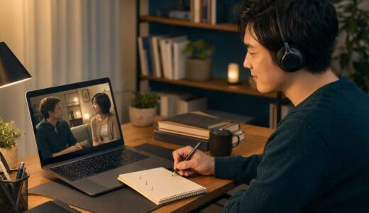 海外ドラマは何回見れば英語学習になる？1話を使い切る練習法
