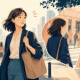 -ingの背景場面とメインの出来事を重ねる分詞構文のイメージ