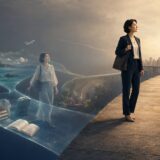 現実の道と一段離れた頭の中の仮想ルートを表す仮定法過去のイラスト