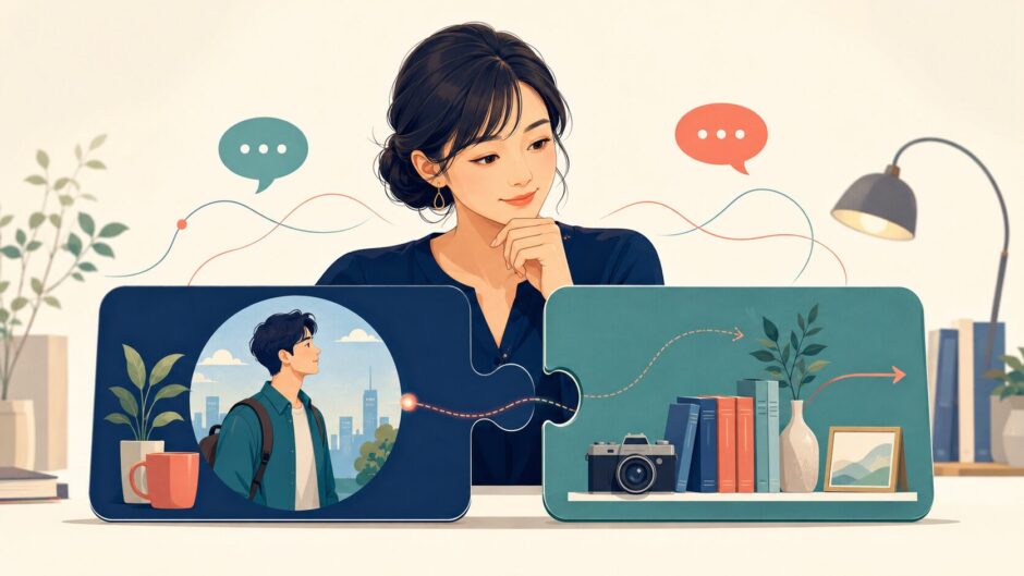 関係代名詞を使って名詞のあとから情報を付け足すイメージ