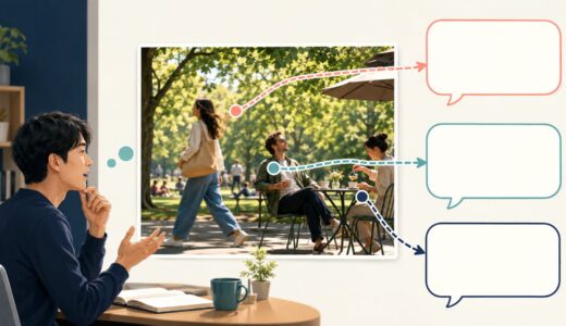 写真描写で英語スピーキングを練習する方法｜日本語を介さない場面トレーニング