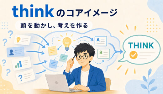 thinkのコアイメージは「考える」だけではない｜I think・think aboutの使い方