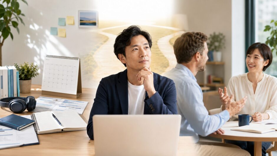 TOEIC学習と英会話練習のどちらを優先するか考える社会人
