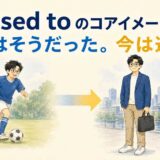 used toのコアイメージ「昔はそうだった。今は違う」