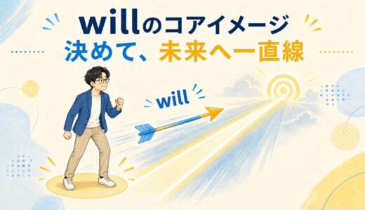 willのコアイメージは「未来」ではない｜意志・予測・習性・拒絶がつながる理由