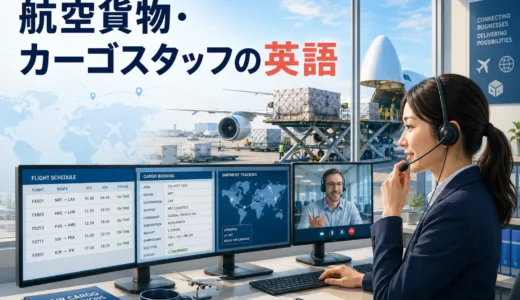 航空貨物・カーゴスタッフに必要な英語力とは？実務から逆算する勉強法