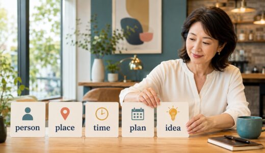 英語の名詞一覧｜大人の英会話でよく使う基本名詞50選