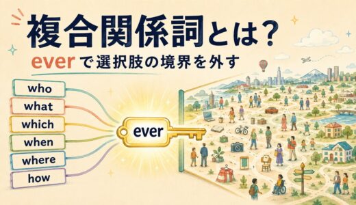 複合関係詞とは？whoever・whatever・whichever・howeverの違いを例文解説