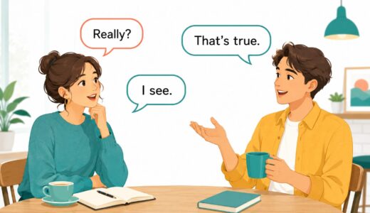 日常英会話でよく使う短い返答・あいづち20選｜会話を続けるリアクション【しゅみすけ監修】