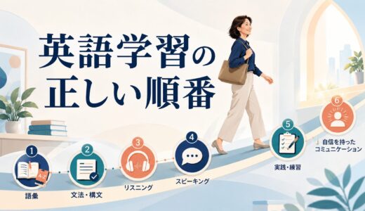 英語学習とは？大人が成果を出すための正しい順番と勉強法