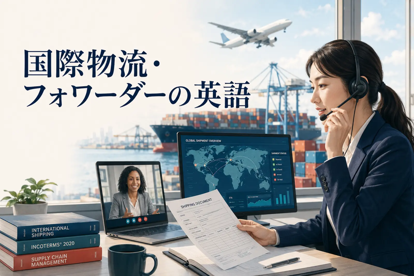 国際物流・フォワーダーに必要な英語力
