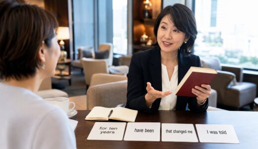 中3英単語で何が話せる？経験・説明・人に伝える力へ広がる大人の英会話