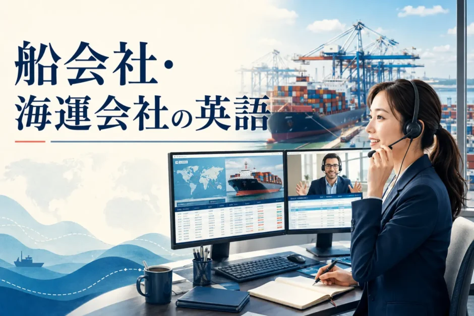 船会社・海運会社スタッフに必要な英語力