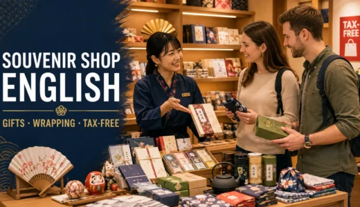 お土産店・ギフトショップスタッフに必要な英語力と勉強法