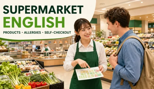 スーパー・食品売場スタッフに必要な英語力と勉強法