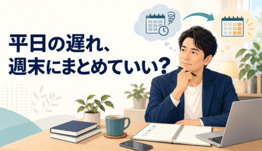 英語コーチングの勉強を週末にまとめてもよい？平日の遅れを取り戻す現実的な方法