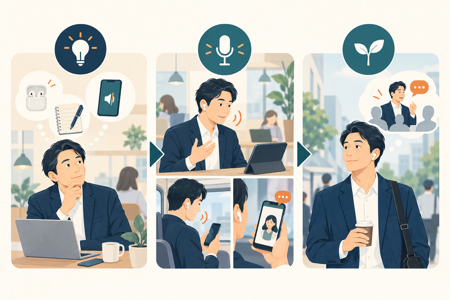 英語 音読 声を出せる場所がないを整理した記事内イラスト