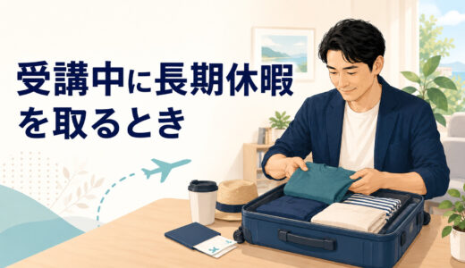 英語コーチング受講中に長期休暇を取るとき｜旅行・帰省中の学習計画