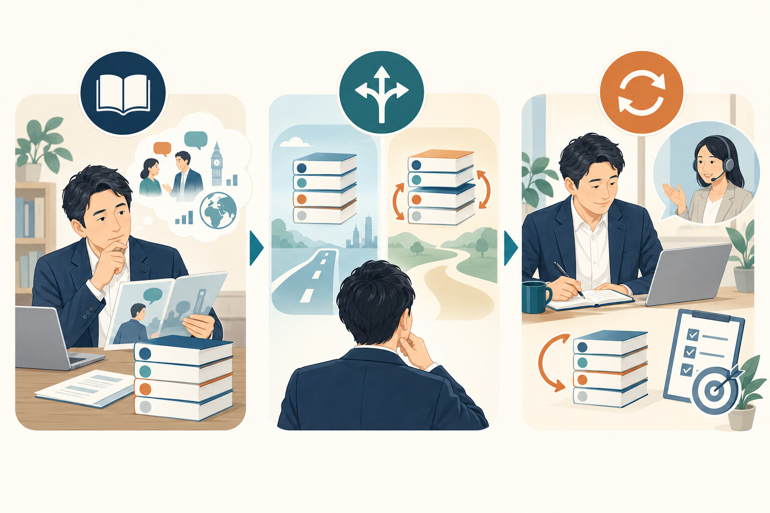 英語コーチング 課題 順番 飛ばすを整理した記事内イラスト