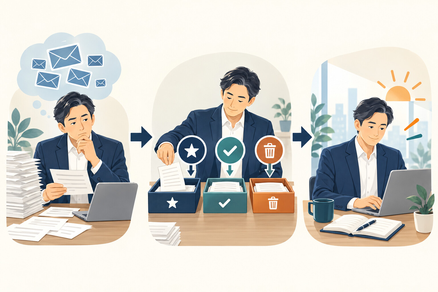 英語コーチング 復習 追いつかないを整理したイラスト