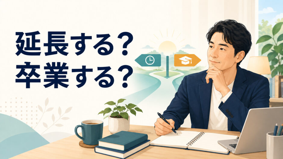 英語コーチングを延長するか卒業するか