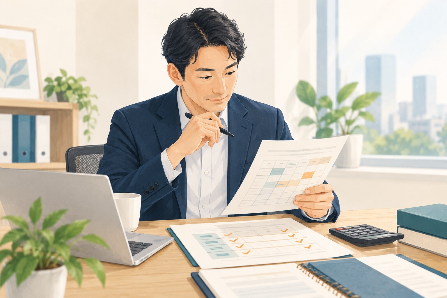 英語コーチング 会社負担 福利厚生の考え方を整理するイラスト