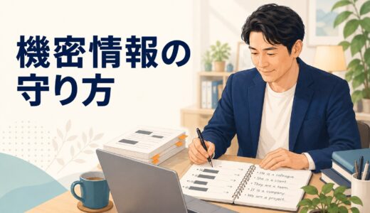 仕事の機密情報を英語コーチへどこまで話してよい？安全な相談の仕方
