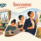 change・become・turnの違いを表す変化のイラスト