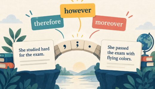 英語の接続副詞とは？however・thereforeの使い方と接続詞との違いを例文で解説