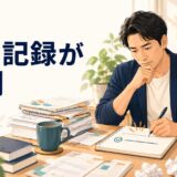 英語コーチングの学習記録を簡素化する受講者