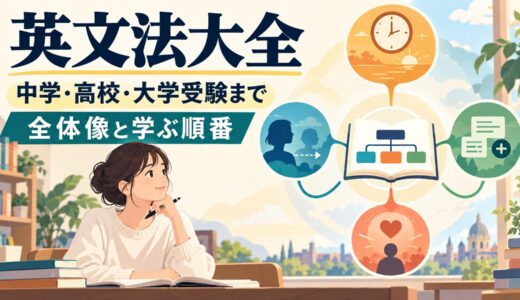 英文法大全｜中学・高校・大学受験まで全単元を一覧で学ぶ完全ガイド