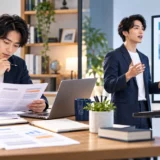 英語プレゼンの原稿を話しやすい英文へ直して練習する日本人
