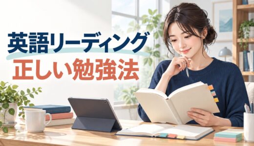 英語リーディングの勉強法｜読めない原因別の正しい練習順とおすすめ教材
