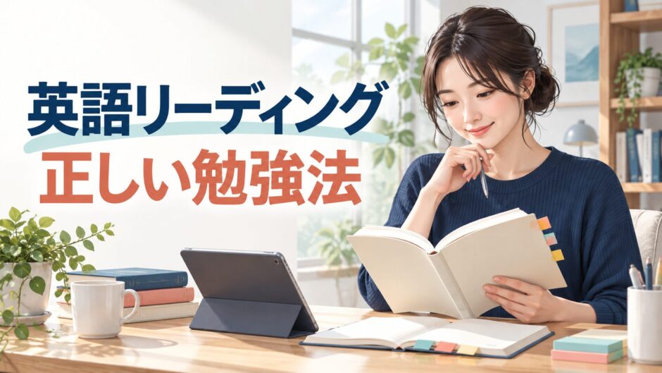 英語リーディングの正しい勉強法