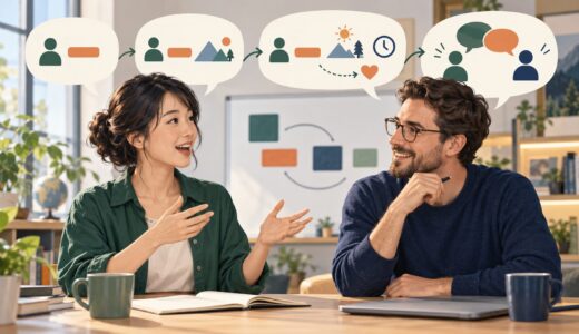 英会話で一文を長くする方法｜主語＋動詞に情報を足して話を広げる5ステップ