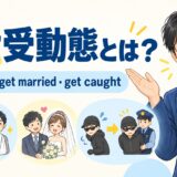 get受動態とは?get hurt・get married・get caught